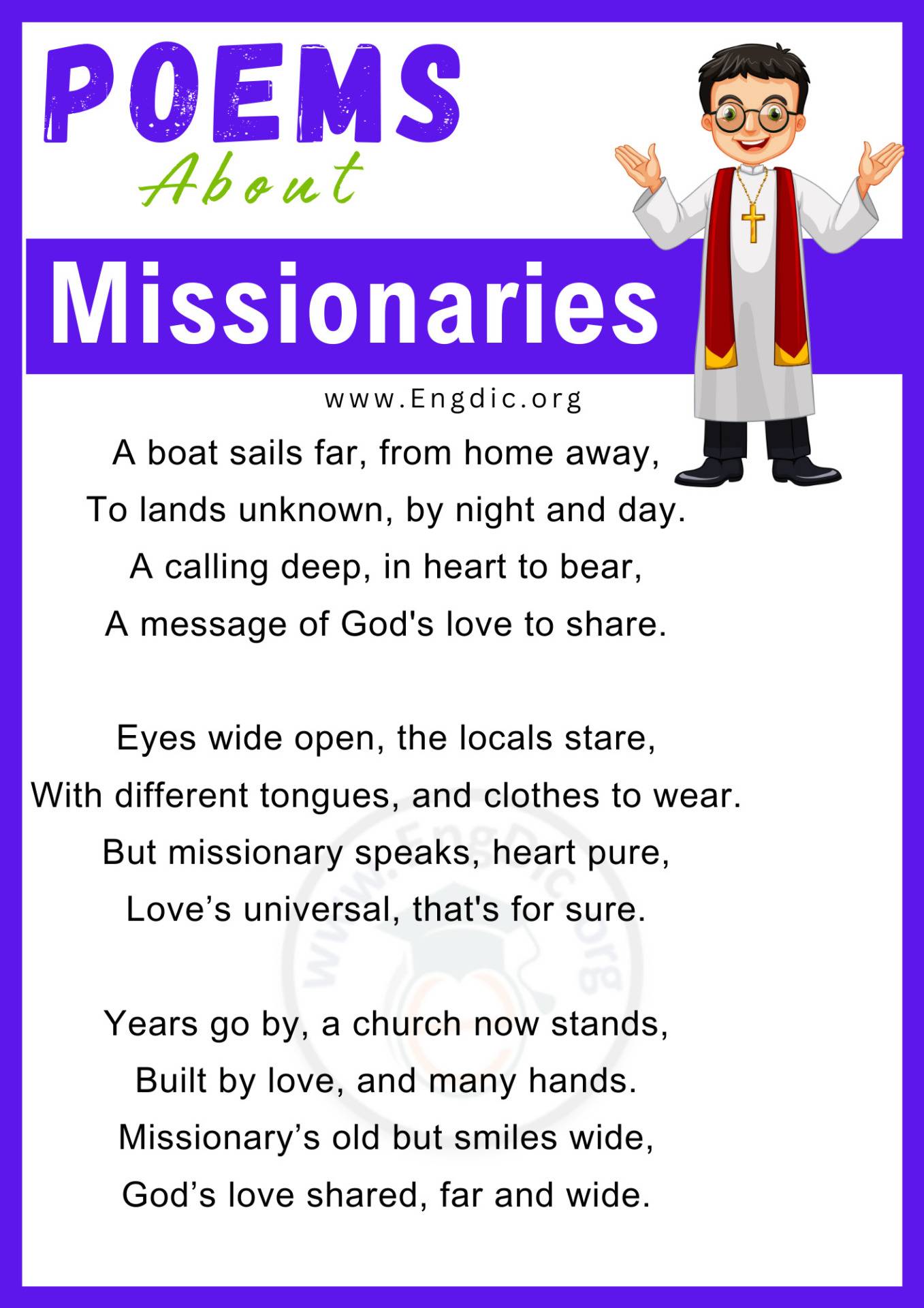 Poems for Missionaries