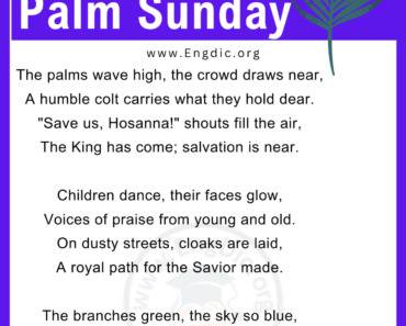 10 Best Poems about Palm Sunday
