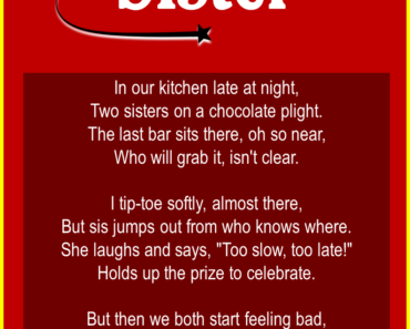 Top 30 Funny & Heart Warming Poems for Sister & Love