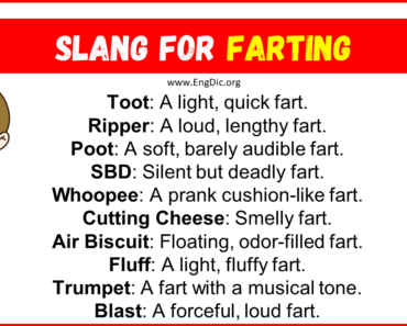 20+ Slang for Farting (Their Uses & Meanings)
