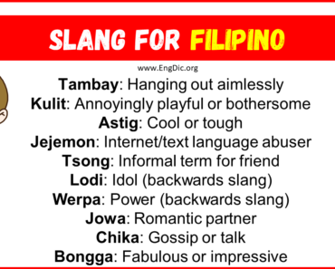 34 Tagalog Slang Words for Everyday Use - Owlcation