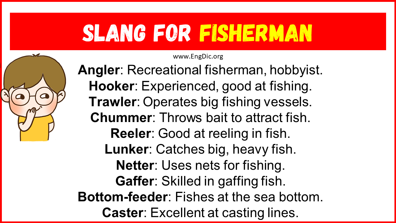 Slang For Fisherman