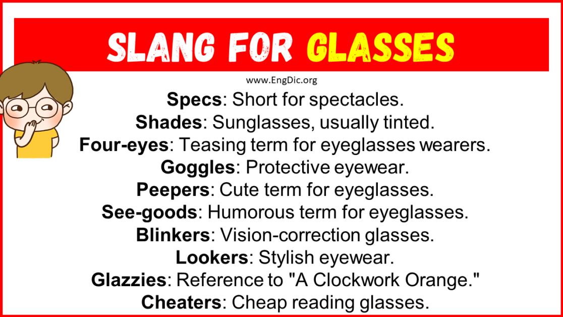 20-slang-for-glasses-their-uses-meanings-engdic