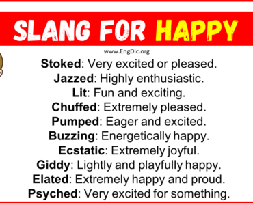 20+ Slang for Happy (Their Uses & Meanings)