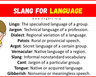 20+ Slang for Language (Their Uses & Meanings)