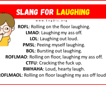 20+ Slang for Laughing (Their Uses & Meanings)