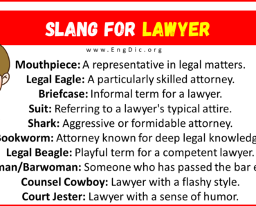 20+ Slang for Lawyer (Their Uses & Meanings)