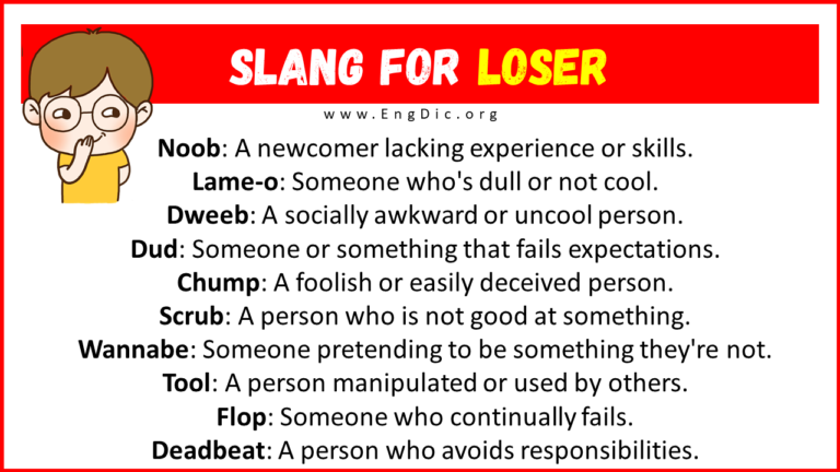 20-slang-for-loser-their-uses-meanings-engdic