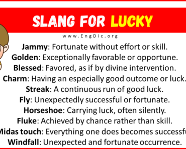 20+ Slang for Lucky (Their Uses & Meanings)