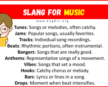 20+ Slang for Music (Their Uses & Meanings)