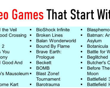 50+ Video Games That Start With B (Mobile and PC Games)