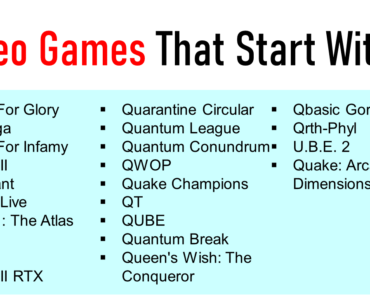 50+ Video Games That Start With Q (Mobile and PC Games)