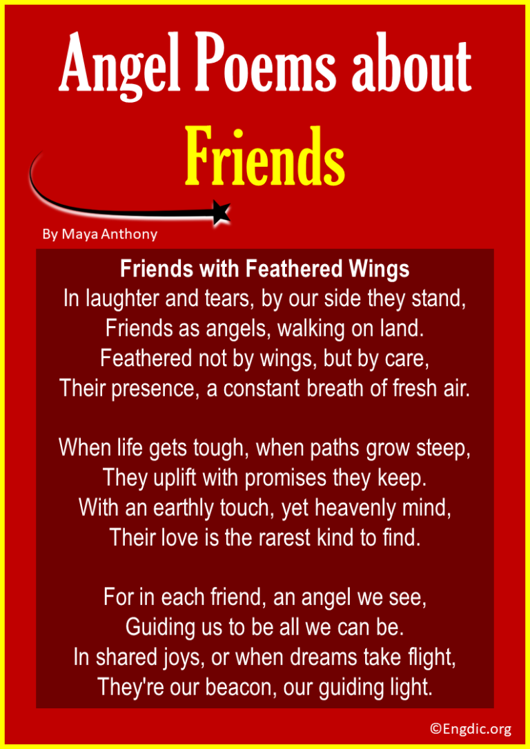 18 Short Inspirational Poems About Angels EngDic Angel Poems About Friends 768x1086