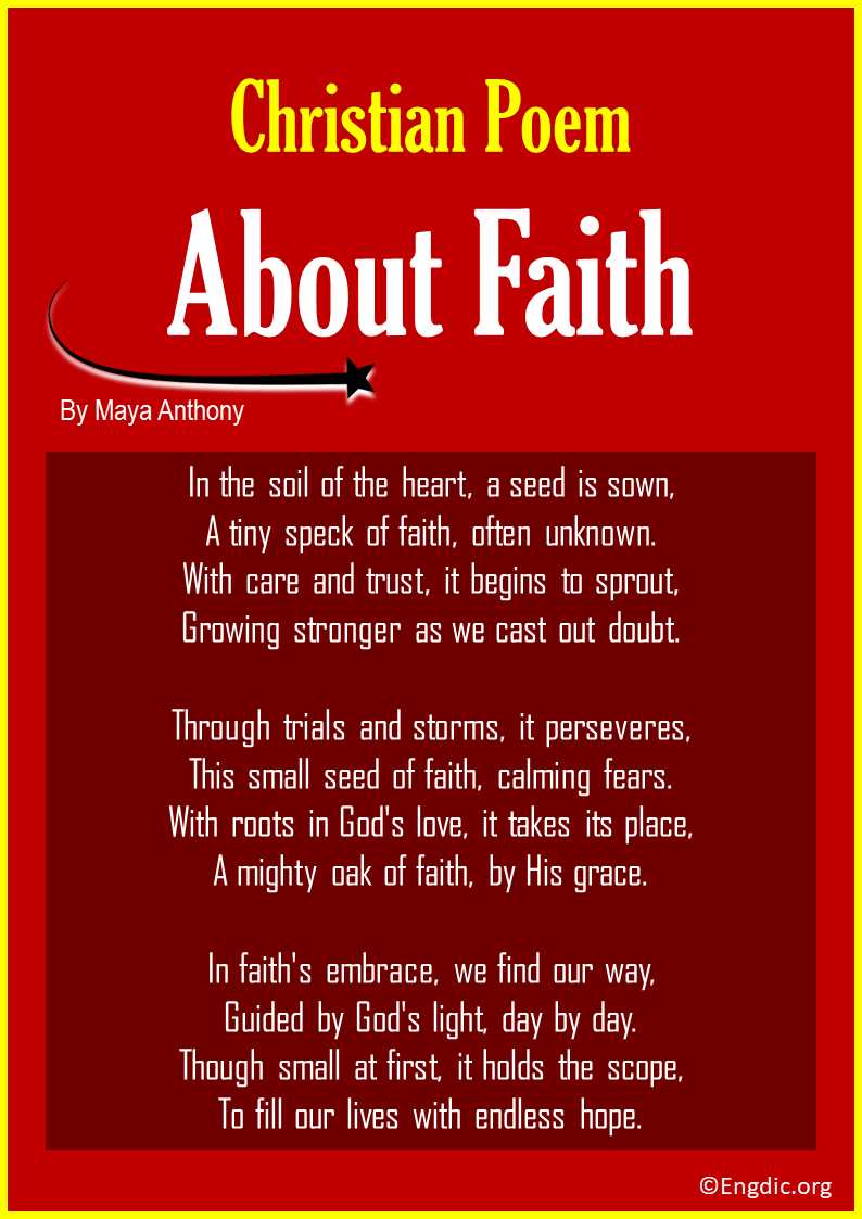 Christian Poems about Faith