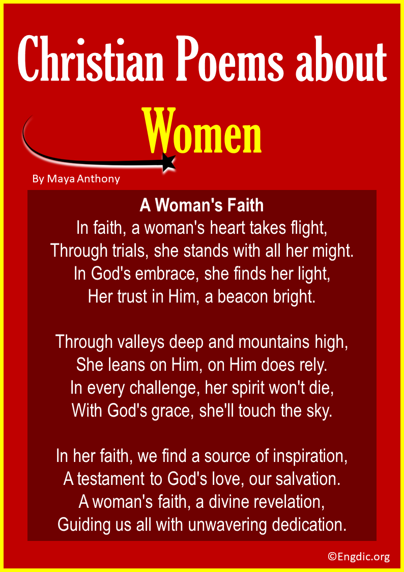 Christian Poems about Women