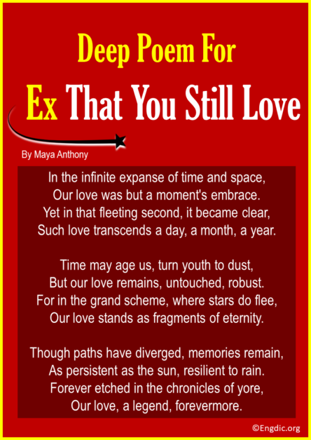 15 Best Poems for Your Ex That You Still Love - EngDic