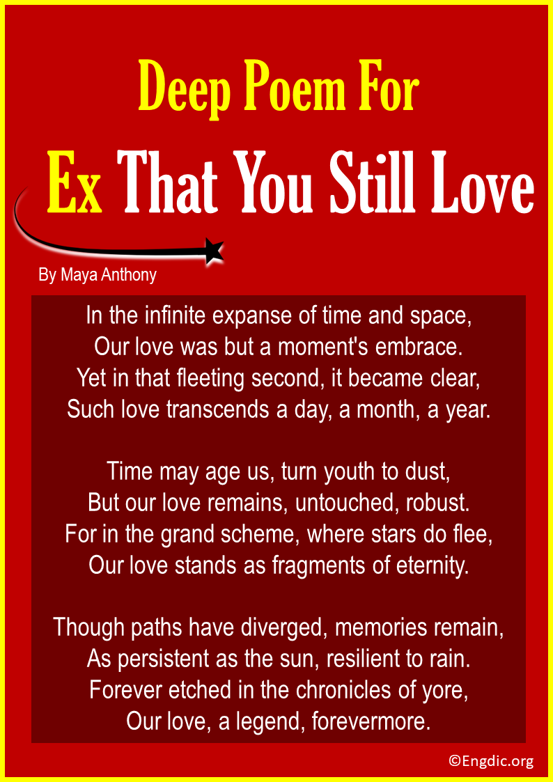 Deep Poems for Your Ex That You Still Love