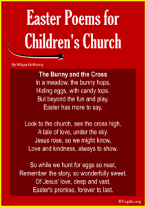 20 Best Easter Poems For Church (short & Inspirational) - Engdic