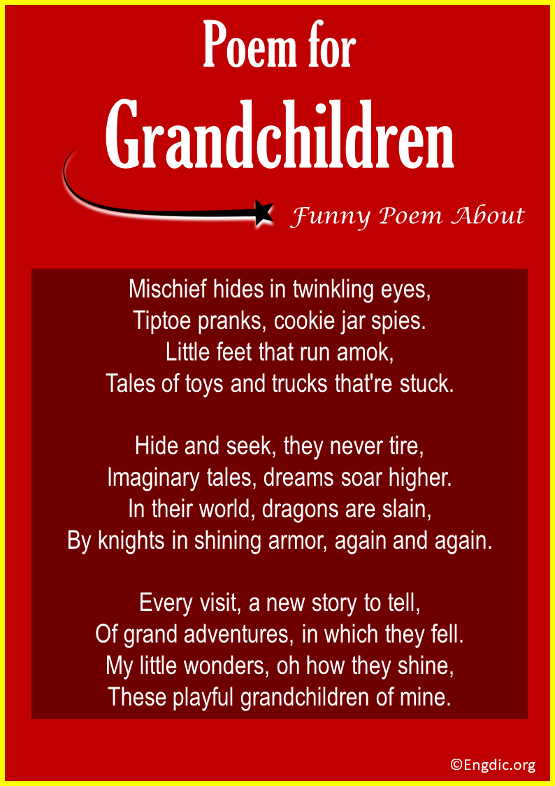 Funny Poems About Grandchildren
