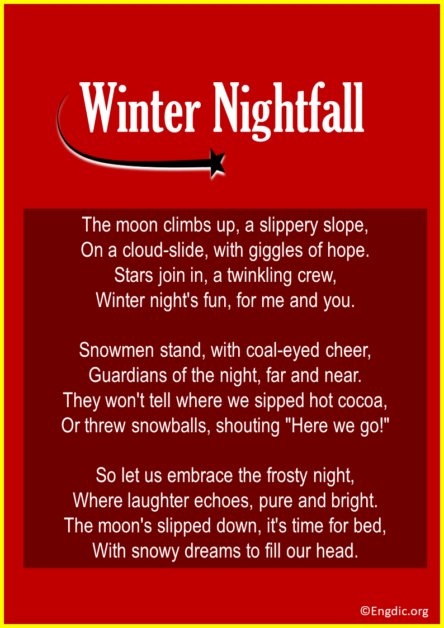 10 Funny & Inspirational Poems About Nightfall - EngDic