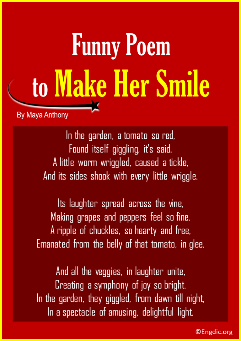 10 Best Funny Poems That Make Her Smile Engdic 6419