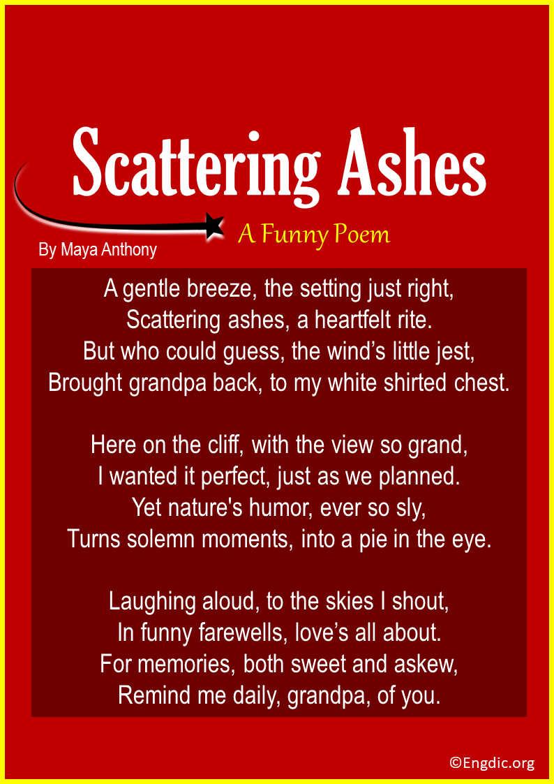 Funny Poems about Scattering Ashes