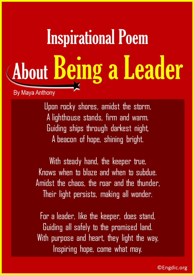 15 Best Leadership Poems | Followership and Teamwork - EngDic