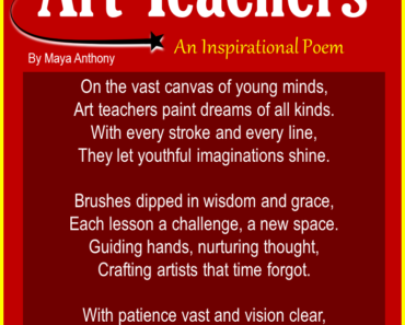 10 Best Inspirational Poems for Art Teachers
