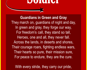 Top 10 Meaningful Thank You Poems about Soldier