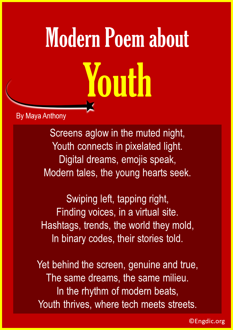 Modern Poems about Youth
