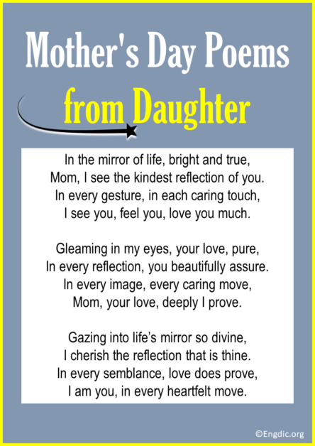 55 Best Mother's Day Poems (Make Her Cry & Laugh) - EngDic