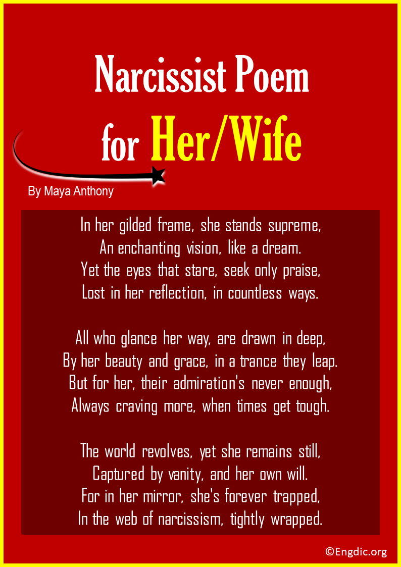 Narcissist Poems for Her Wife