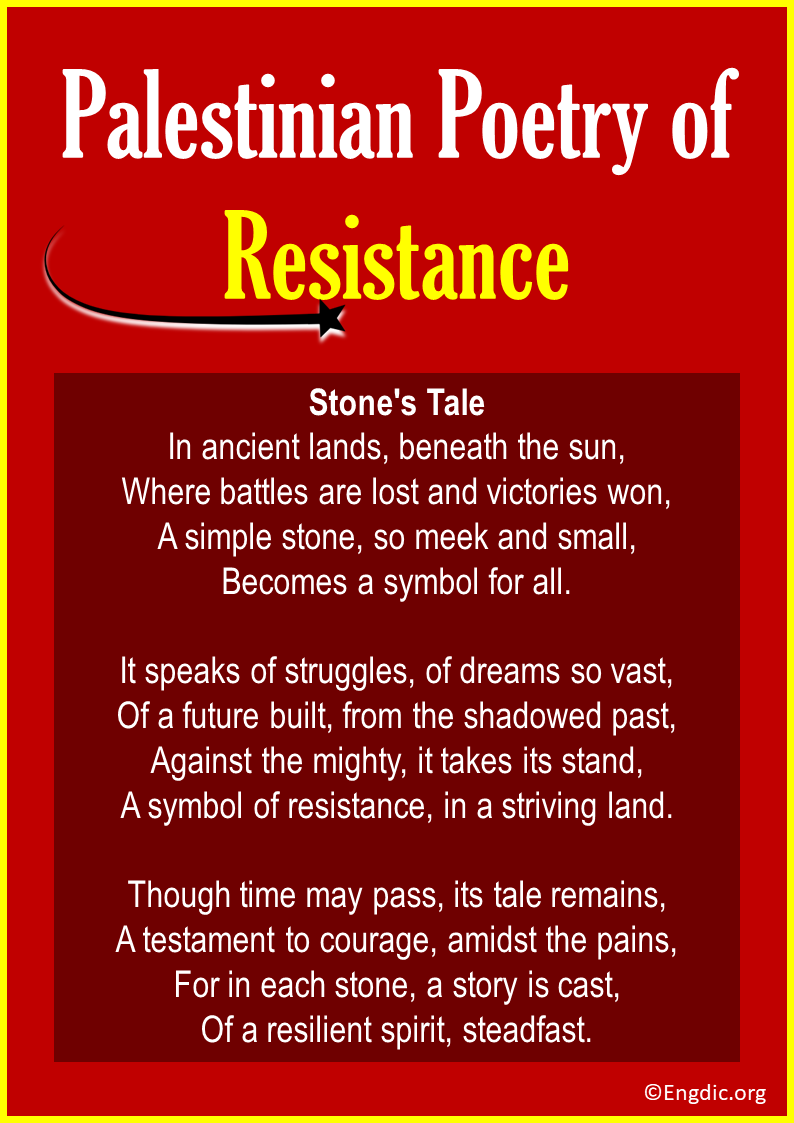 Palestinian Poetry of Resistance