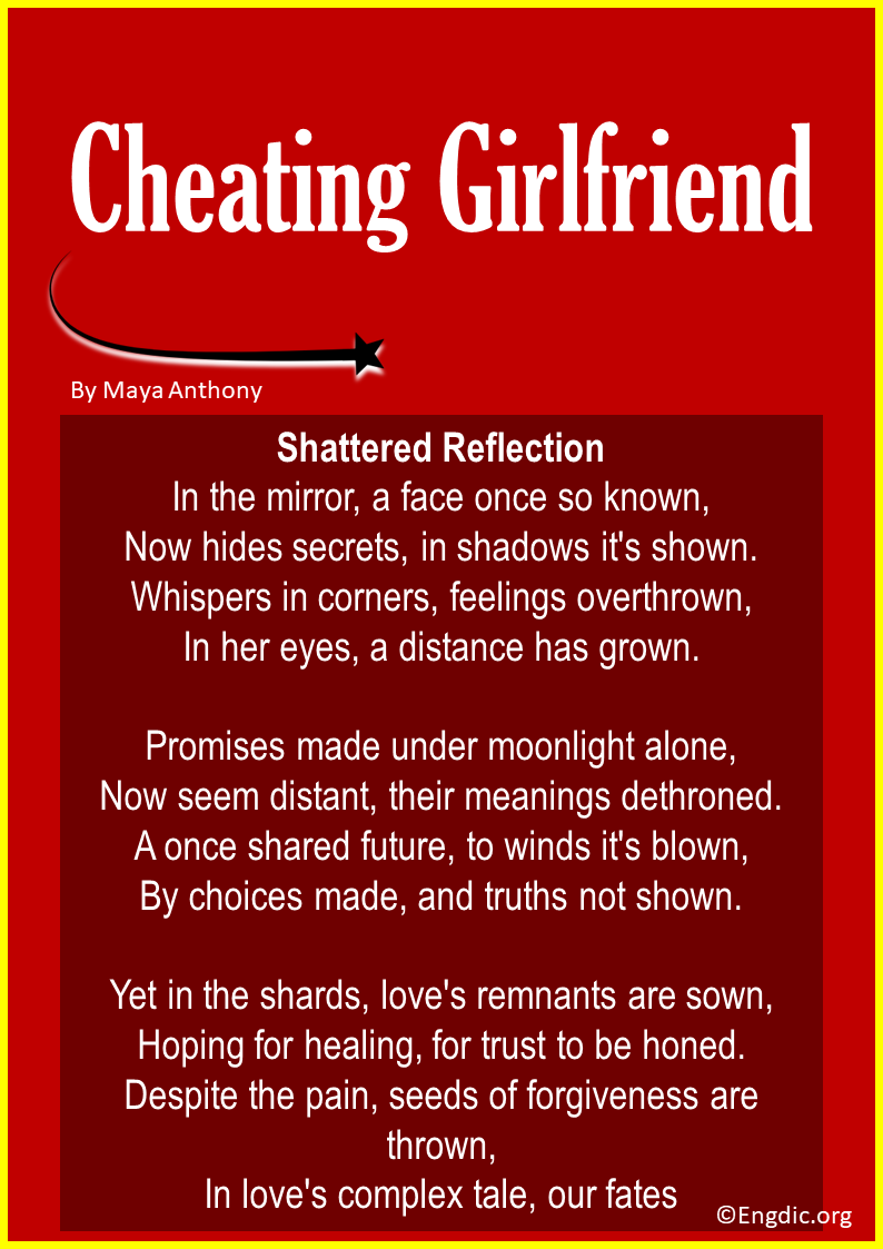 Poem about Cheating Girlfriend