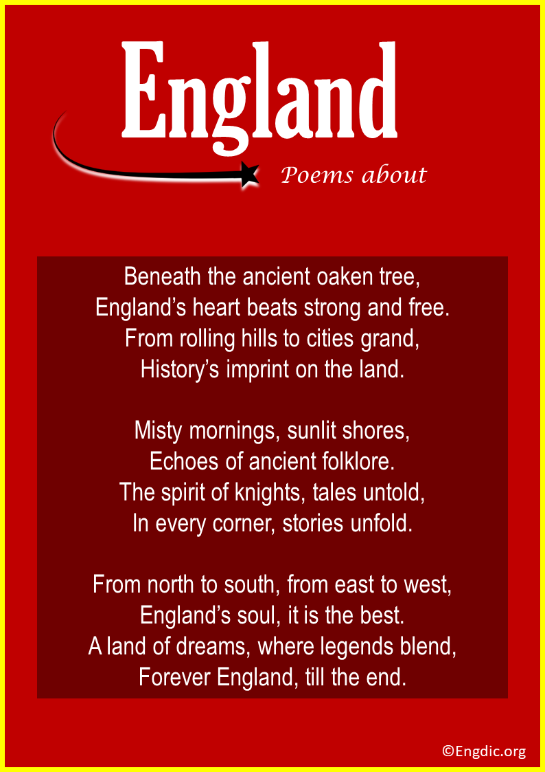 Poem about England