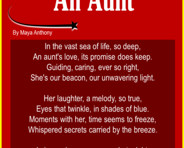 11 Best And Sweet Poems About An Aunt