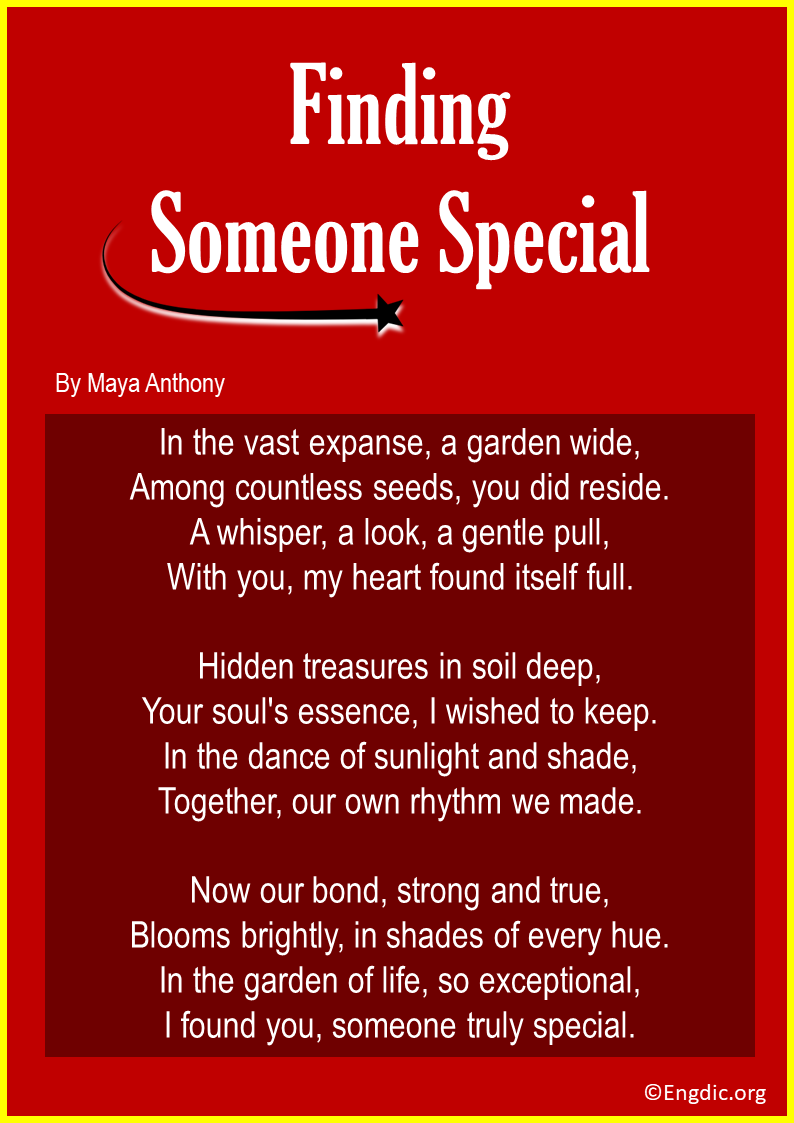 Poems About Finding Someone Special