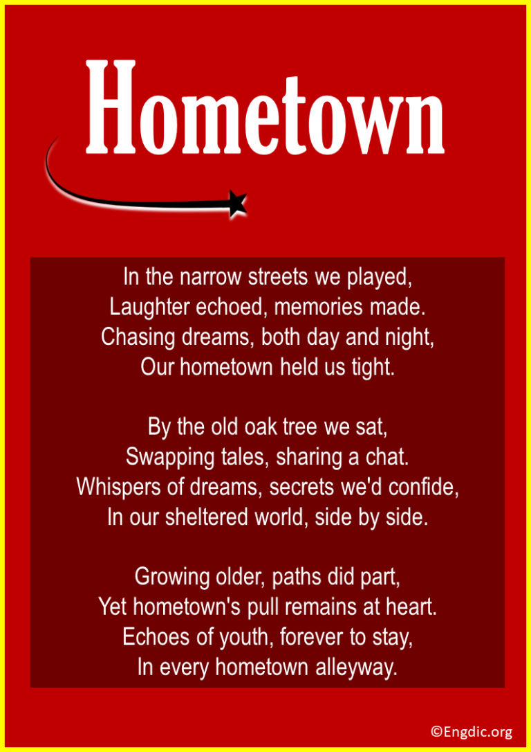 10 Short Poems About Hometown - EngDic