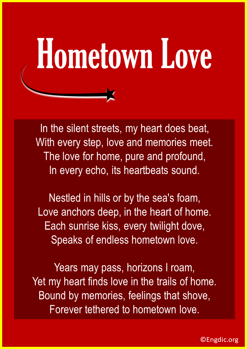 Poems About Hometown Love