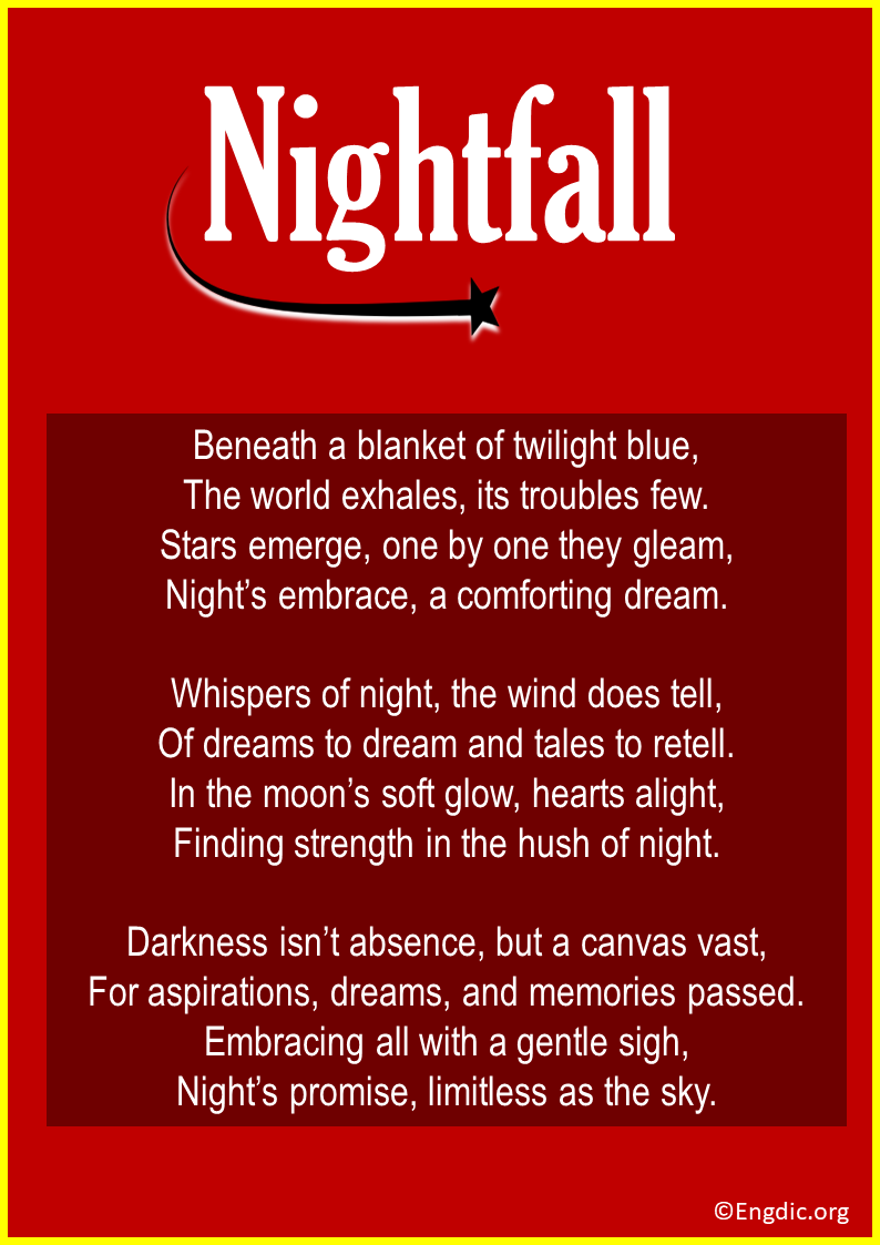 Poems About Nightfall