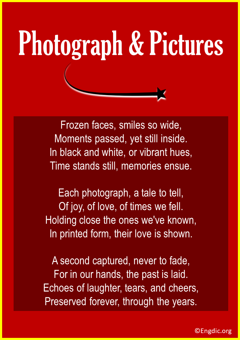 Poems About Photograph & Pictures