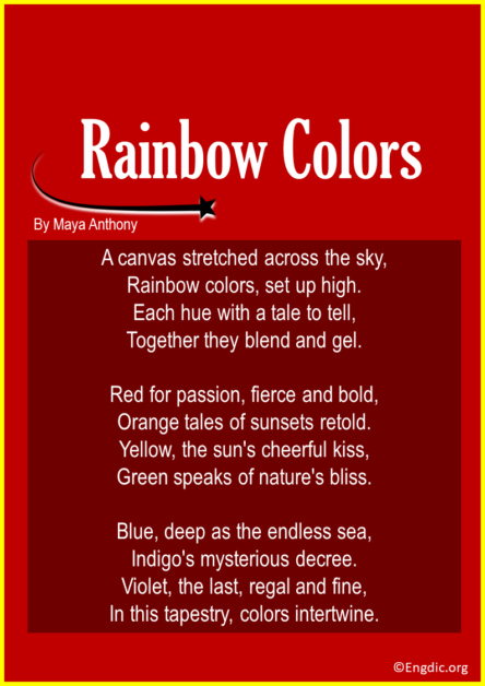 15 Inspirational Poems About Rainbow And It Colors - EngDic