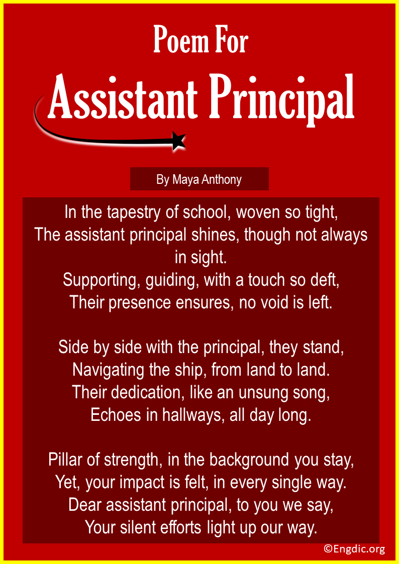 teacher appreciation poems from principal