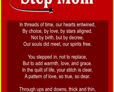 10 Of The Best Sweet Poems For Stepmoms