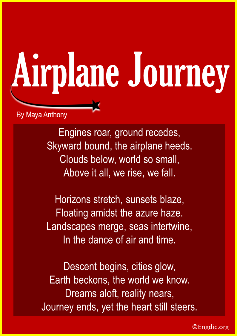Poems On Airplane Journey