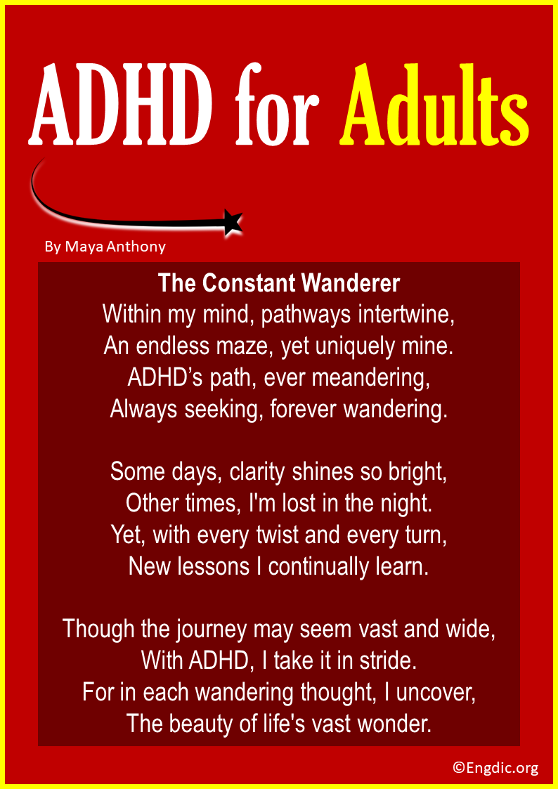 Poems about ADHD for Adults