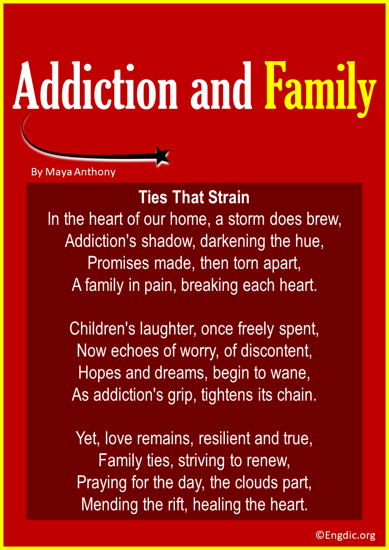 Poems about Addiction and Family