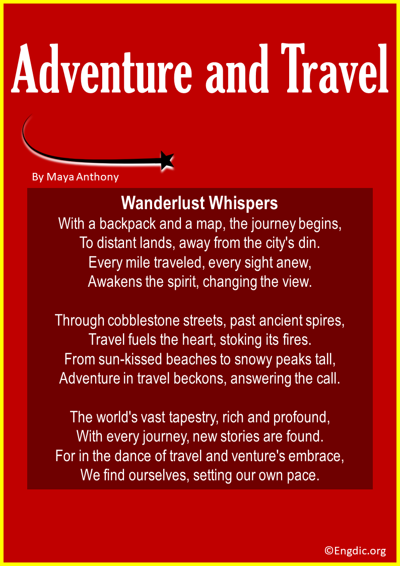 Poems about Adventure and Travel