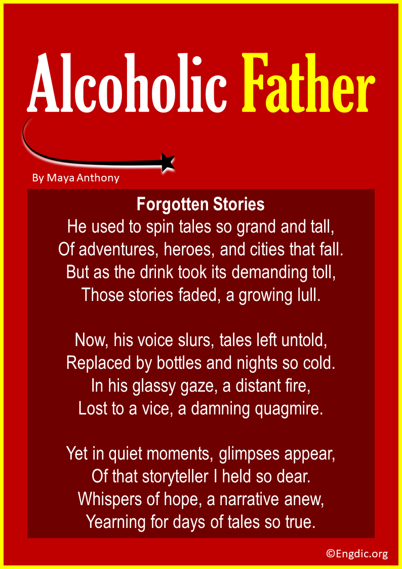 Poems about Alcoholic Father