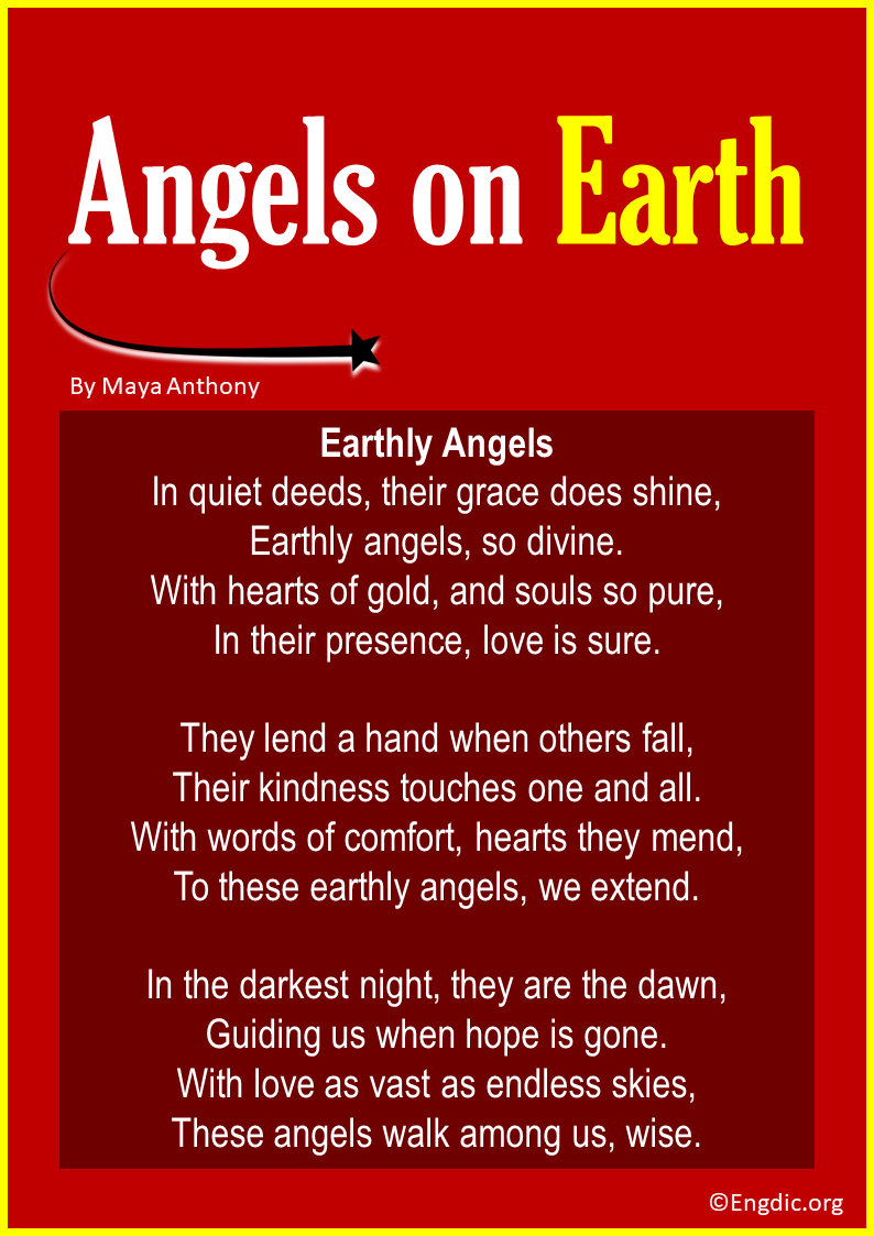Poems about Angels on Earth